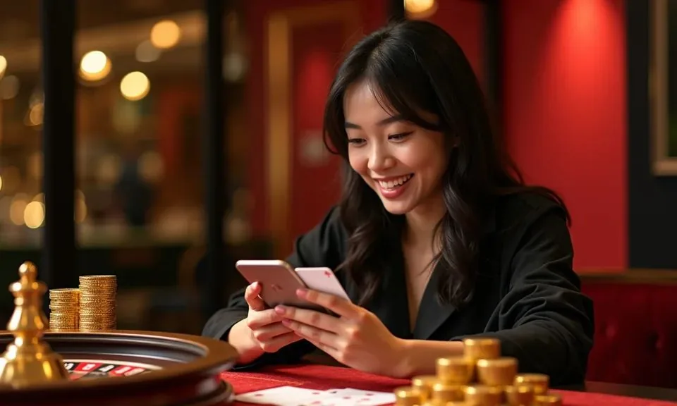 Mobile casino lobby